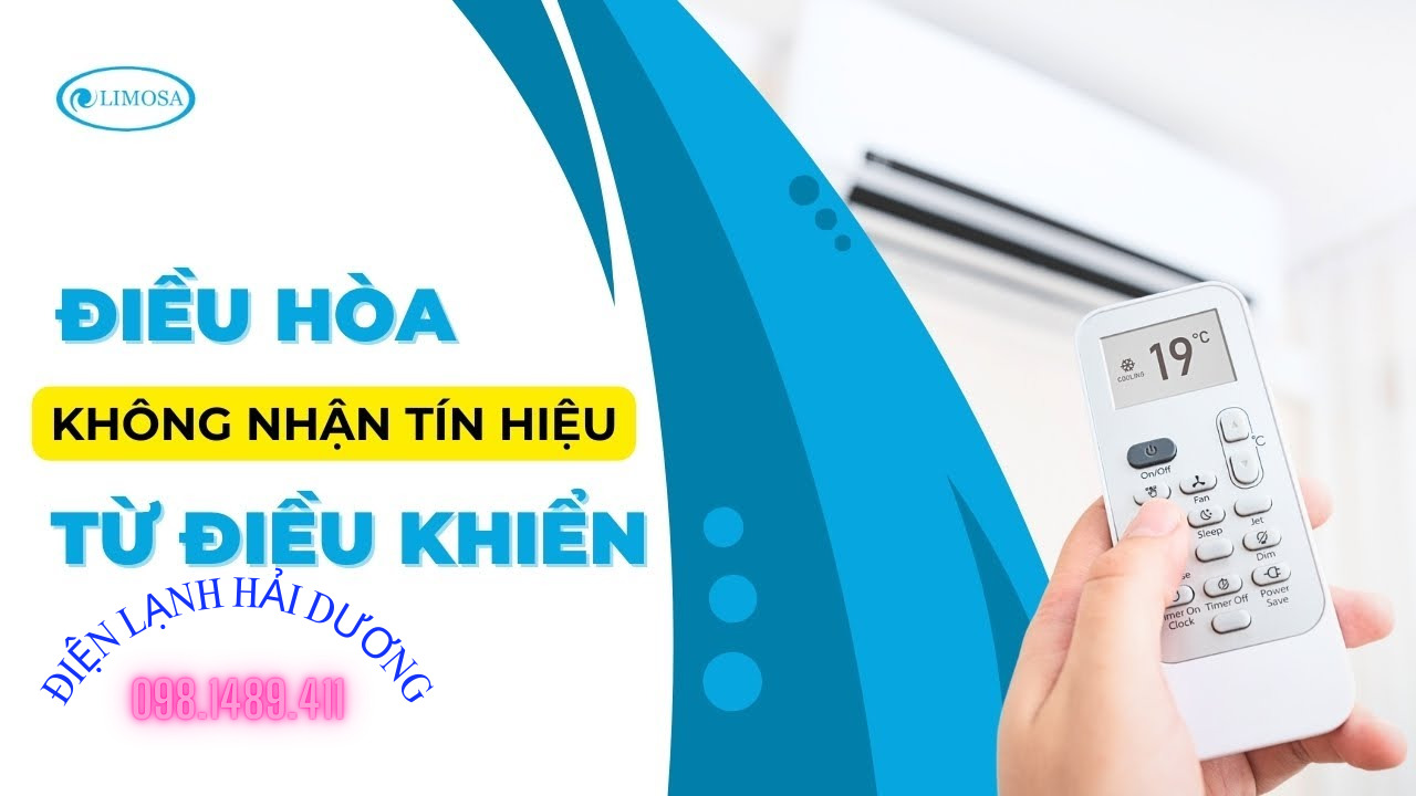Điều Hòa Không Nhận Tín Hiệu Điều Khiển
