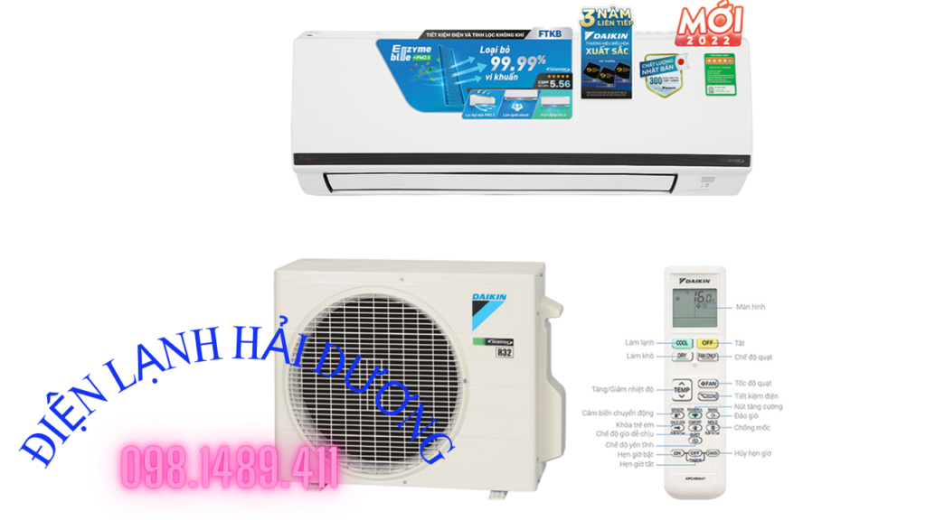 Sửa Điều Hòa DaiKin Hải Dương