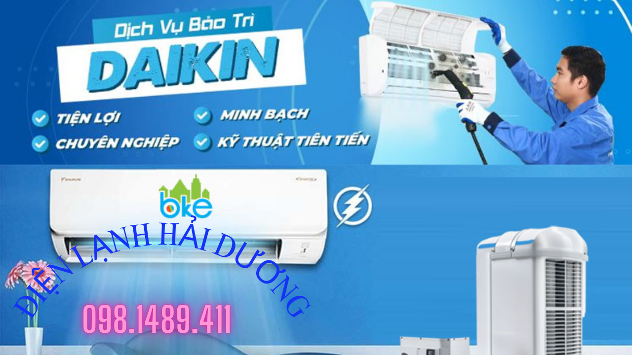 Dịch vụ sửa điều hòa Daikin tại Hải Dương – Hỗ trợ nhanh 24/7