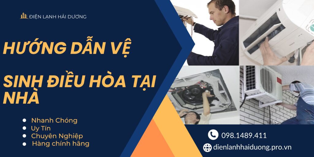 Hướng dẫn vệ sinh điều hòa tại nhà