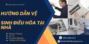 Hướng dẫn vệ sinh điều hòa tại nhà