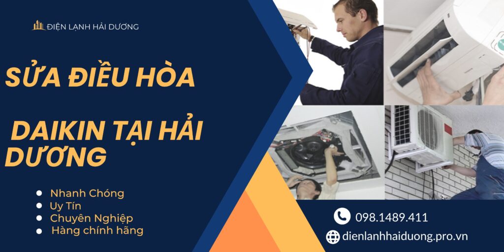 Sửa điều hòa Daikin tại Hải Dương