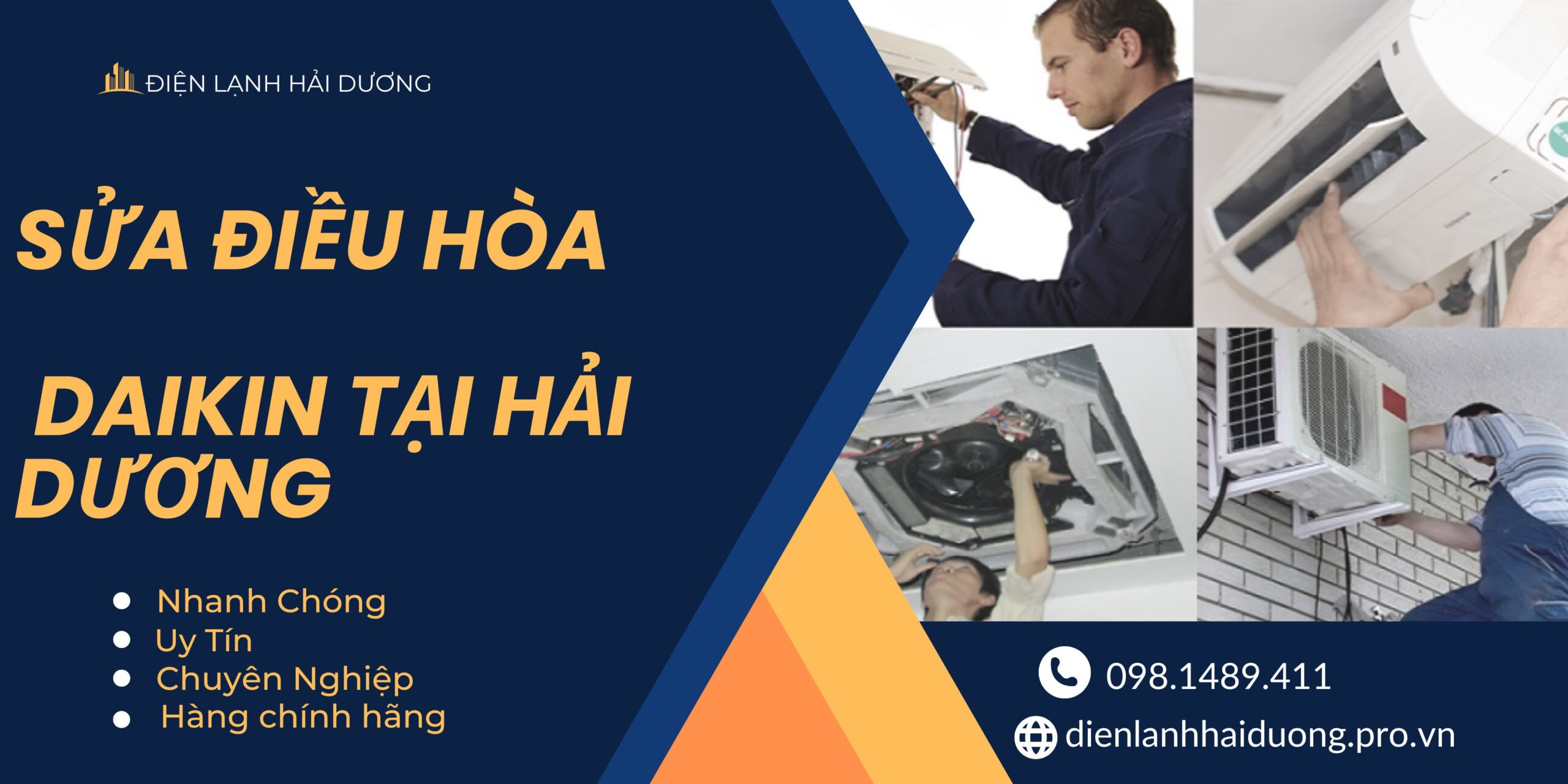Sửa điều hòa Daikin tại Hải Dương