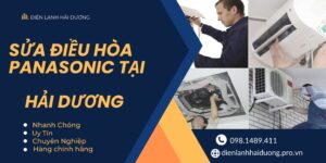 Sửa điều hòa Panasonic tại Hải Dương