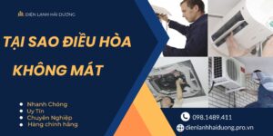 Tại sao điều hòa không mát