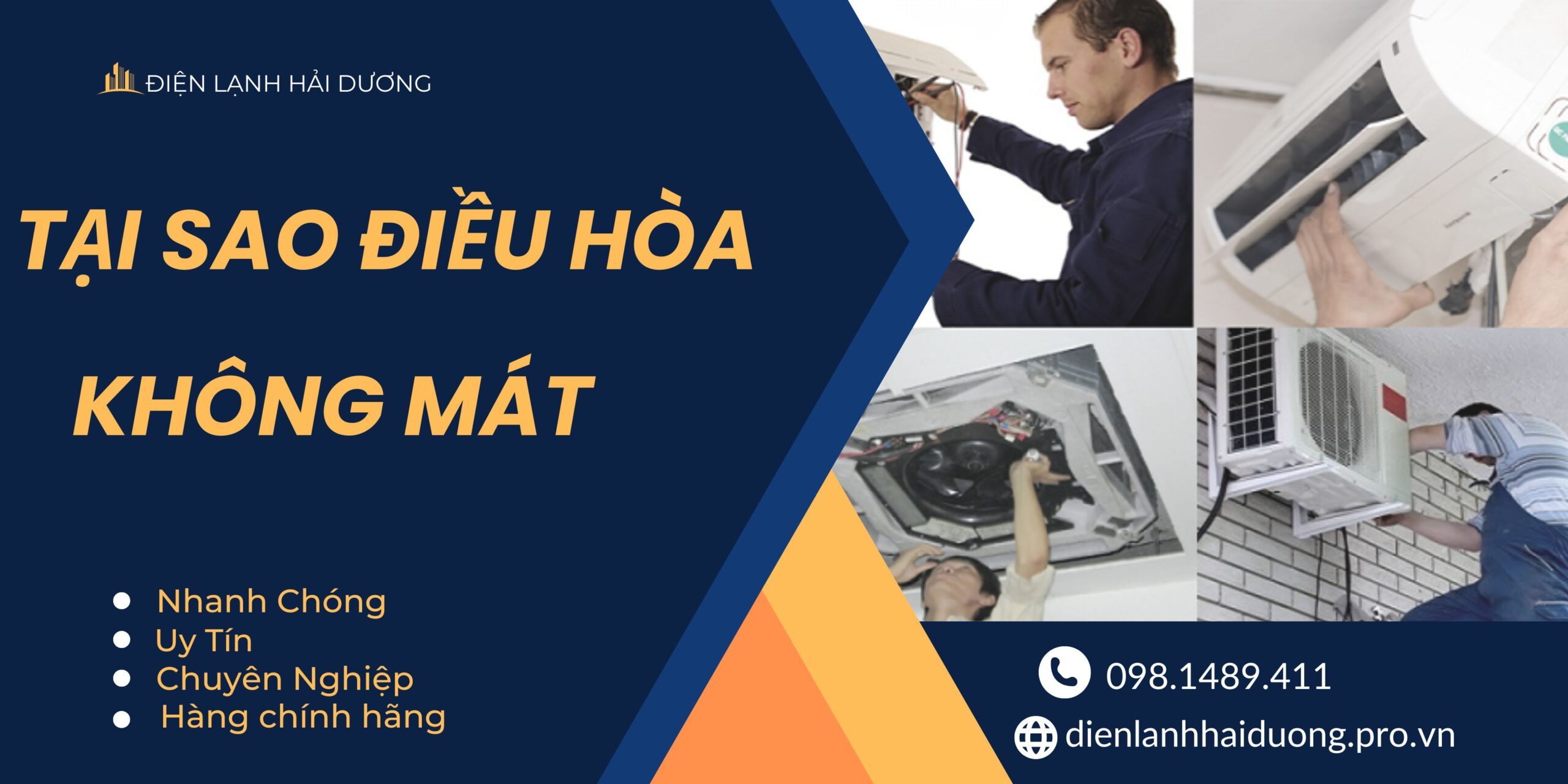 Tại sao điều hòa không mát
